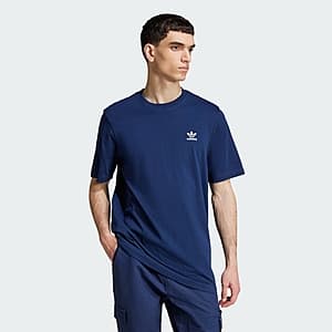 Men's adidas Trefoil Essentials Crewneck Tee (Night Indigo) $10.40 + Free S&H
