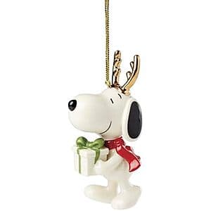 Lenox Snoopy w/ Gift Ornament $18