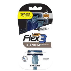 2-Count 3-Pack Bic Flex 3 Men's Titanium Disposable Razors $1.35 + Free Store Pickup ($10 Minimum Order)