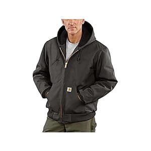 Carhartt Men's Loose Fit Duck Insulated Flannel-lined Active Jacket (Medium Tall) $37 + Free S&H w/ Prime