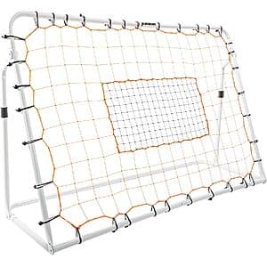 Prime: Franklin Sports 6' x 4' Soccer Rebounding Net w/ Steel Frame (White, Black) From $37.90 + Free S&H