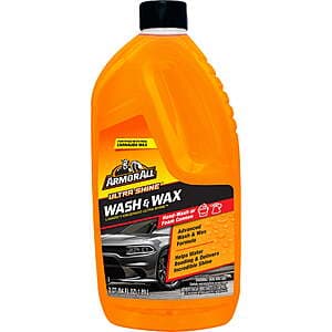 64-Oz Armor All Ultra Shine Car Wash and Wax Bottle $5