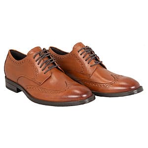 Costco Members: Cole Haan Men's Modern Essentials Wing Oxford Shoe (Black or Tan) $40 + Free Shipping