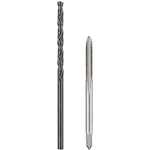 2-Pc DEWALT #36 Black Oxide Drill Bit & 6-32 NC Steel Tap Set $1.45 + Free S&H