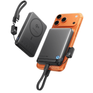 INIU 10000mAh Qi2 Certified 15W MagSafe Power Bank + 45W PD w/ USB-C Cable $21.75