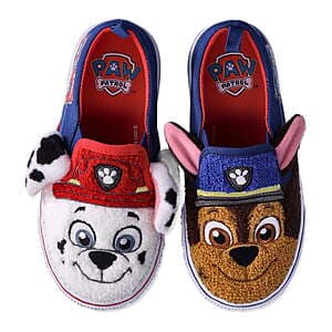 PAW Patrol Chase & Marshall Toddler Fleece Slip-On Sneakers (Limited Sizes) $4.45