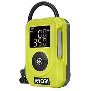 Ryobi Rechargeable Tire Inflator (tool only) $29.85 + Free S&H
