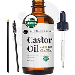 Select Accounts: 2-oz Kate Blanc Cosmetics Organic Castor Oil $5 & More w/ Subscribe & Save