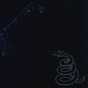 Metallica: The Black Album remastered audio CD in standard jewel case packaging with black album artwork.