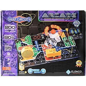 Snap Circuits Electronics Exploration Stem Kit (Arcade) $25.20