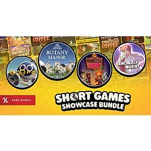 14-Item Short Games Bundle (PCDD): Botany Manor, Biped, Anomaly Agent & More $12