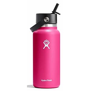 32-Oz Hydro Flask Wide Mouth Insulated Stainless Steel Water Bottle (Zinnia) $13.50 + Free S&H on $39+