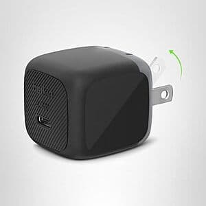 Prime Members: Belkin 45W Compact USB-C Foldable Charger (2 Colors) $13 & More + Free S&H