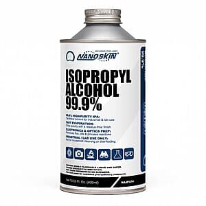 13.5-Oz Nanoskin 99.9% Isopropyl Alcohol for Industrial & Laboratory Use $5.60