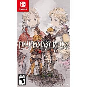 Prime Members: Final Fantasy Tactics: The Ivalice Chronicles (Nintendo Switch) $30 + Free S&H