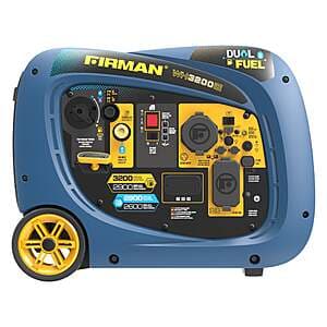 Costco Members: Firman 2900W / 3200W Peak Electric Start Dual Fuel Inverter Generator $300 + Free Shipping
