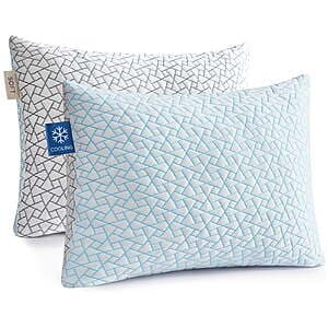 2-Pack Alupssuc Queen Size Cooling Memory Foam Pillows (20"x30") $26