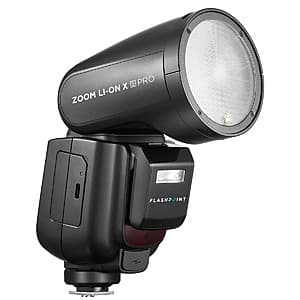 Flashpoint Zoom Li-on X PRO R2 TTL On-Camera Speedlight Flash (Godox V1 Pro) $179 + Free Shipping