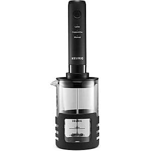 Keurig SimpleCafe Rechargeable Handheld Beverage Frother (Black) $15
