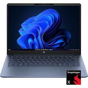 HP OmniBook 3 Laptop: Snapdragon X1-26-100, 14" OLED, 8GB RAM, 256GB SSD $400 + Free S&H