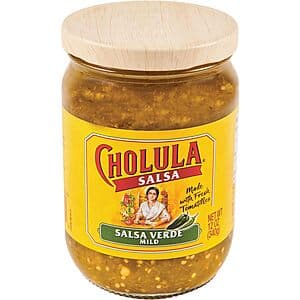 12-Oz Cholula Salsa Mild Verde $2 & More w/ S&S