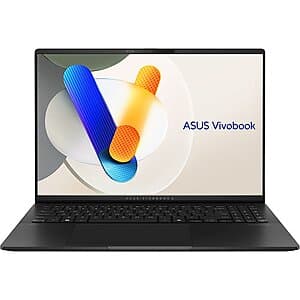 Asus VivoBook S16 Laptop: 16" 3.2K 120Hz OLED, Ultra 9-185H, 16GB RAM, 1TB SSD $800 + Free S/H