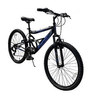 26" Hyper Bicycles Shocker Adult Mountain Bike (Black/Blue) $75.20 + Free S&H