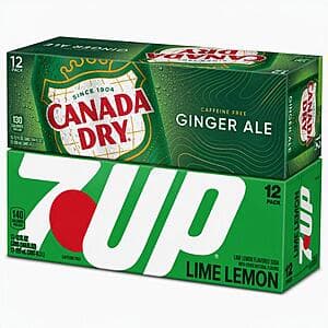 Dollar General Stores: 12-Pk 12oz. Dr Pepper, Canada Dry, 7UP, Sunkist Soda 3 for $13 & More (Valid thru 9/5)