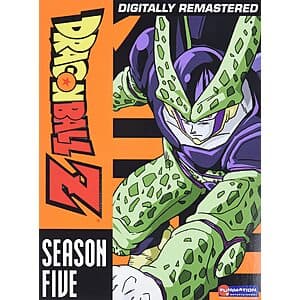 Dragon Ball Z: Season 5 (Perfect and Imperfect Cell Sagas) $10.50