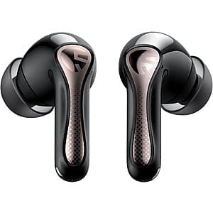 SoundPEATS Air5 Pro Hi-Res Bluetooth 5.4 Adaptive Noise Cancellation Earbuds $43 + Free S&H