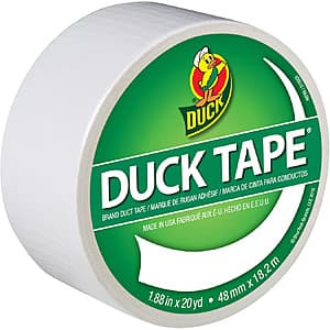 1.88" x 20yd Duck Brand Duct Tape (Various Colors) $3.50