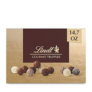 14.7-Oz Lindt Gourmet Chocolate Truffles Gift Box $13.30 w/ Subscribe & Save