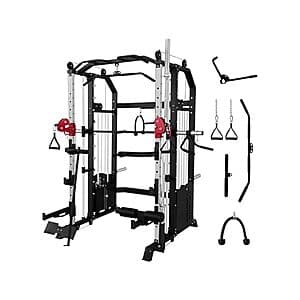 Fitness Dreamer All-in-One Strength Training Smith Cage $1000 + Free Shipping w/ Prime