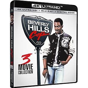 Beverly Hills Cop: 3-Movie Collection (4K Ultra HD + Blu-ray + Digital) $22.75