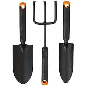 3-Pc Fiskars Garden Tool Set $10.50