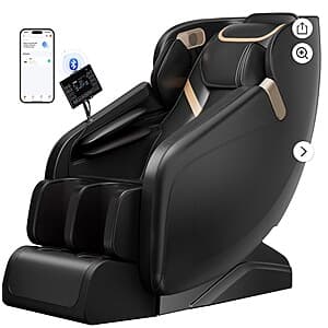 UPGO 4D Full Body Zero Gravity Bluetooth Heated Massage Chair w/ LCD Touch Control $1000 + Free Shipping