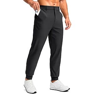 G Gradual Men's 4-Pocket Golf Joggers Pants w/ Belt Loops (Various) $17.70