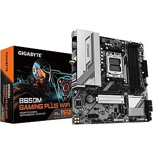 GIGABYTE B650M GAMING PLUS WIFI Motherboard + 16GB (2x8) Team Group DDR5 6000 RAM $110 + Free Shipping