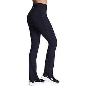 Skechers Women's Go Walk Joy 4-Way Stretch High Waisted Pants (Black) $19.60 & More