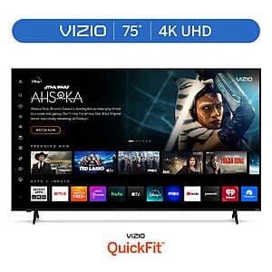 Select Walmart Stores: 75” VIZIO Class 4K UHD LED HDR Smart TV (V4K75M-0804) $293.60 + Free Shipping