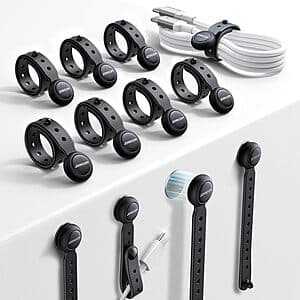 Prime Members: 12-Count JOYROOM Silicone Magnetic Cable Ties $5.50 + Free Shipping