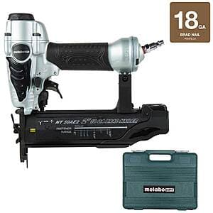 Metabo HPT 2" 18-Gauge Pneumatic Brad Nailer $39 + Free Store Pickup