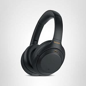 Sony WH-1000XM4 Noise Cancelling Wireless Over-the-Ear Headphones (Black) $160 + Free Shipping