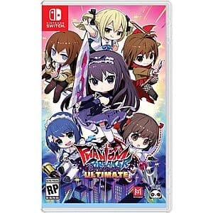 Phantom Breaker: Battle Grounds Ultimate game case for Nintendo Switch featuring colorful anime-style characters.