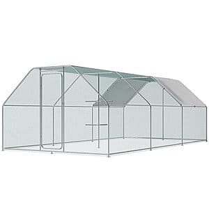 236" x 118" x 78" wonline Metal Chicken Pen w/ Climbing Frame $169.55 + Free S&H
