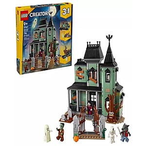 Macy's One Day Lego Sale: 736-Pc LEGO Creator 3 in 1 Haunted Mansion Building $54 +$10 Macy's Money
