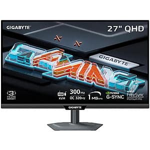 27" Gigabyte M27Q3 2560x1440 300Hz 1ms IPS Monitor + Forza Horizon 6 (Digital) $200 + Free S&H
