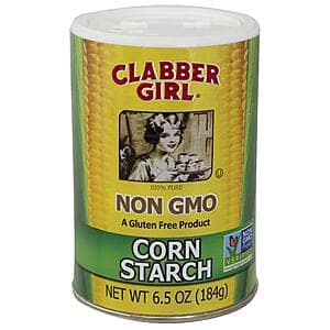 6.5-Oz Clabber Girl Non-GMO Corn Starch $1.45 w/ S&S