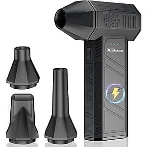 Konpayde 180,000 RPM 3-Speed Cordless Electric Air Duster w/ 4 Nozzles $16