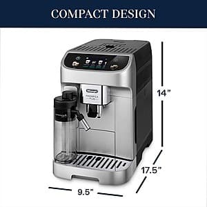 DeLonghi Magnifica Plus Fully Automatic Espresso Machine (Silver/Black) $720 + Free S&H